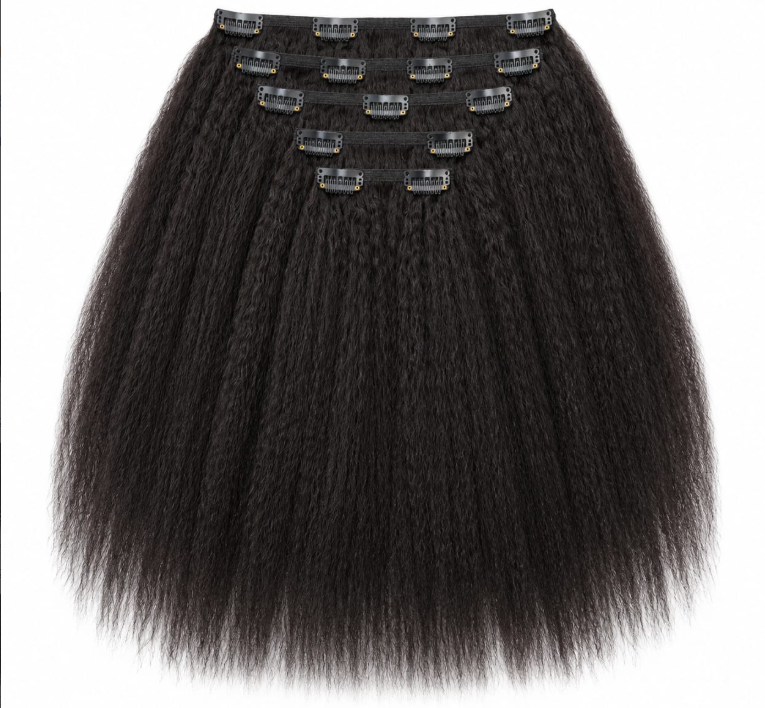 Kinky Straight Clip-Ins