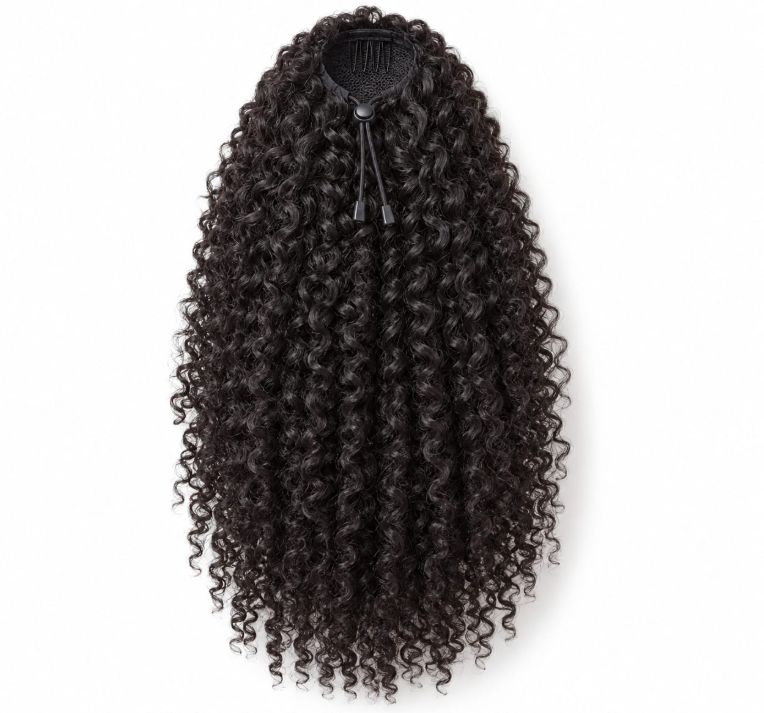 Textured Body Wave Drawstring Ponytail